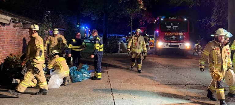 Lippetal: Nachbarn retten Frau aus brennender Wohnung