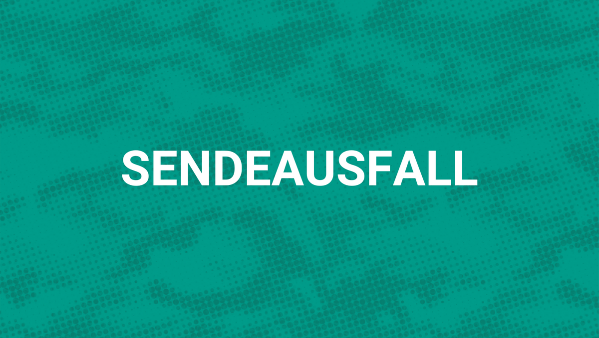 Sendeausfall Symbolbild