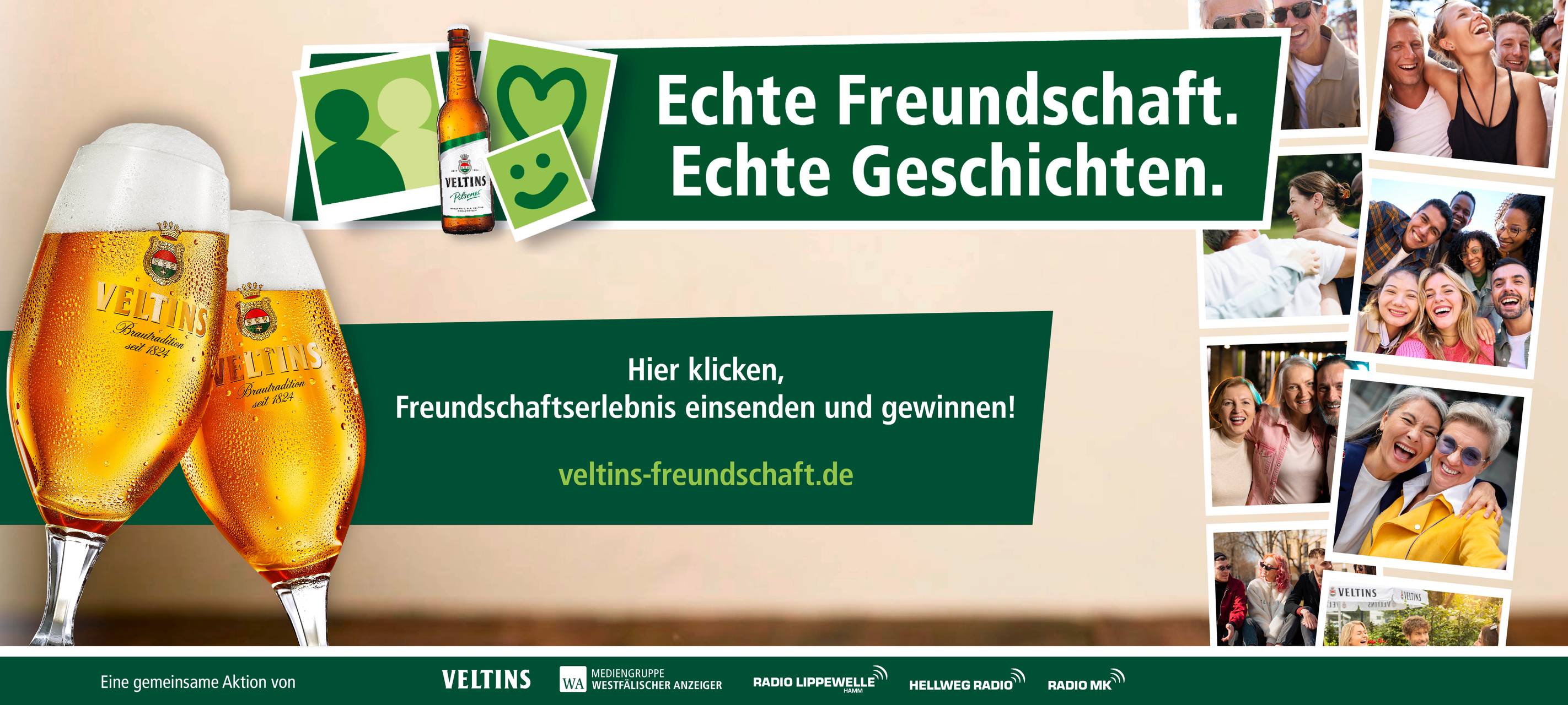 Veltins Freundschaftsaktion – bewerbt euch jetzt!