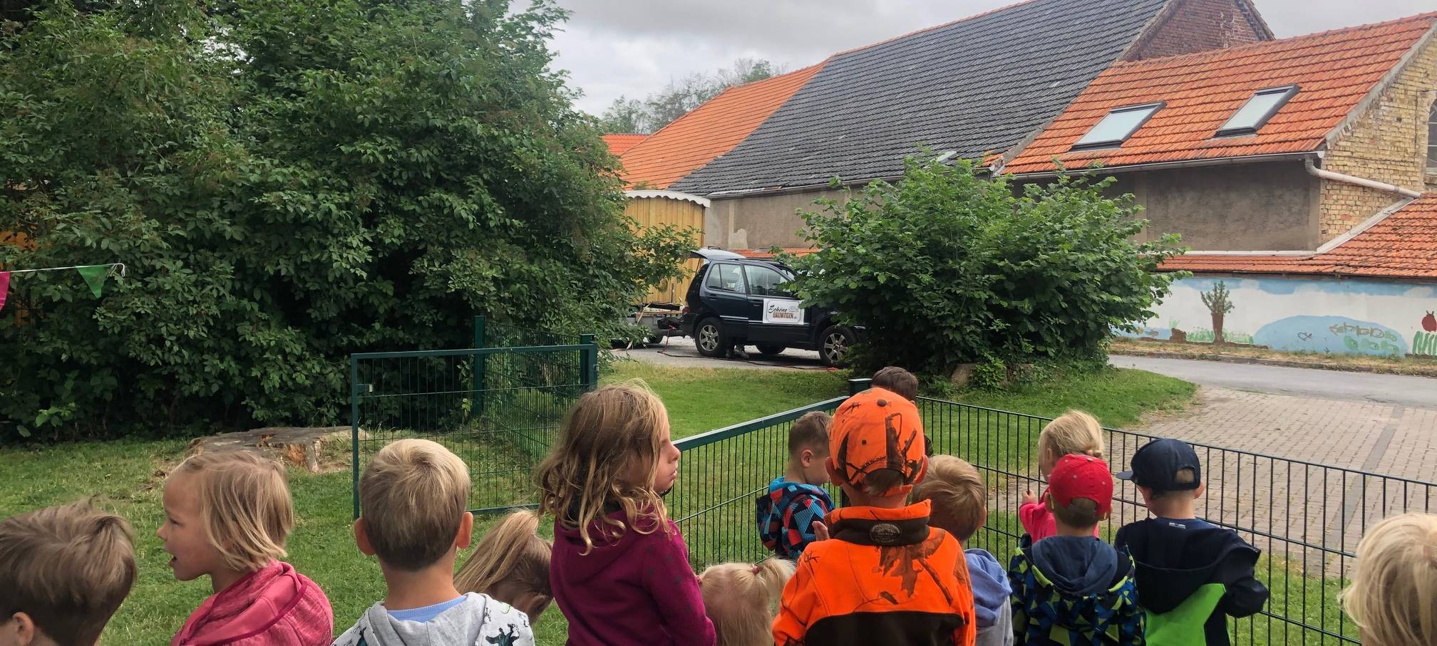 Bauwagen für Kindergarten in Neuengeseke