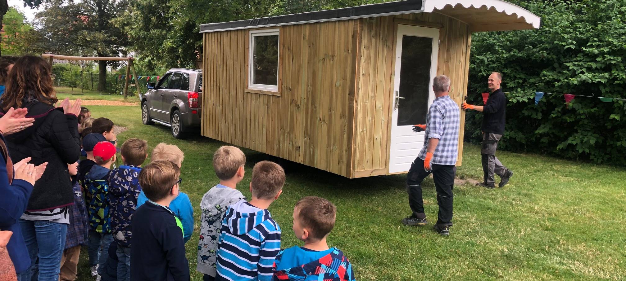 Bauwagen für Kindergarten in Neuengeseke