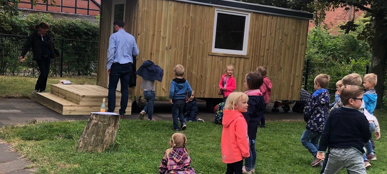 Bauwagen für Kindergarten in Neuengeseke