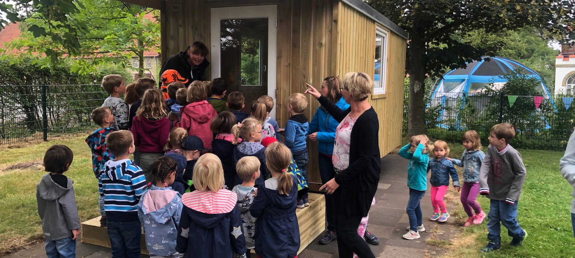 Bauwagen für Kindergarten in Neuengeseke