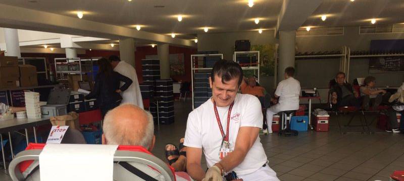 Blutspenden vor den Ferien