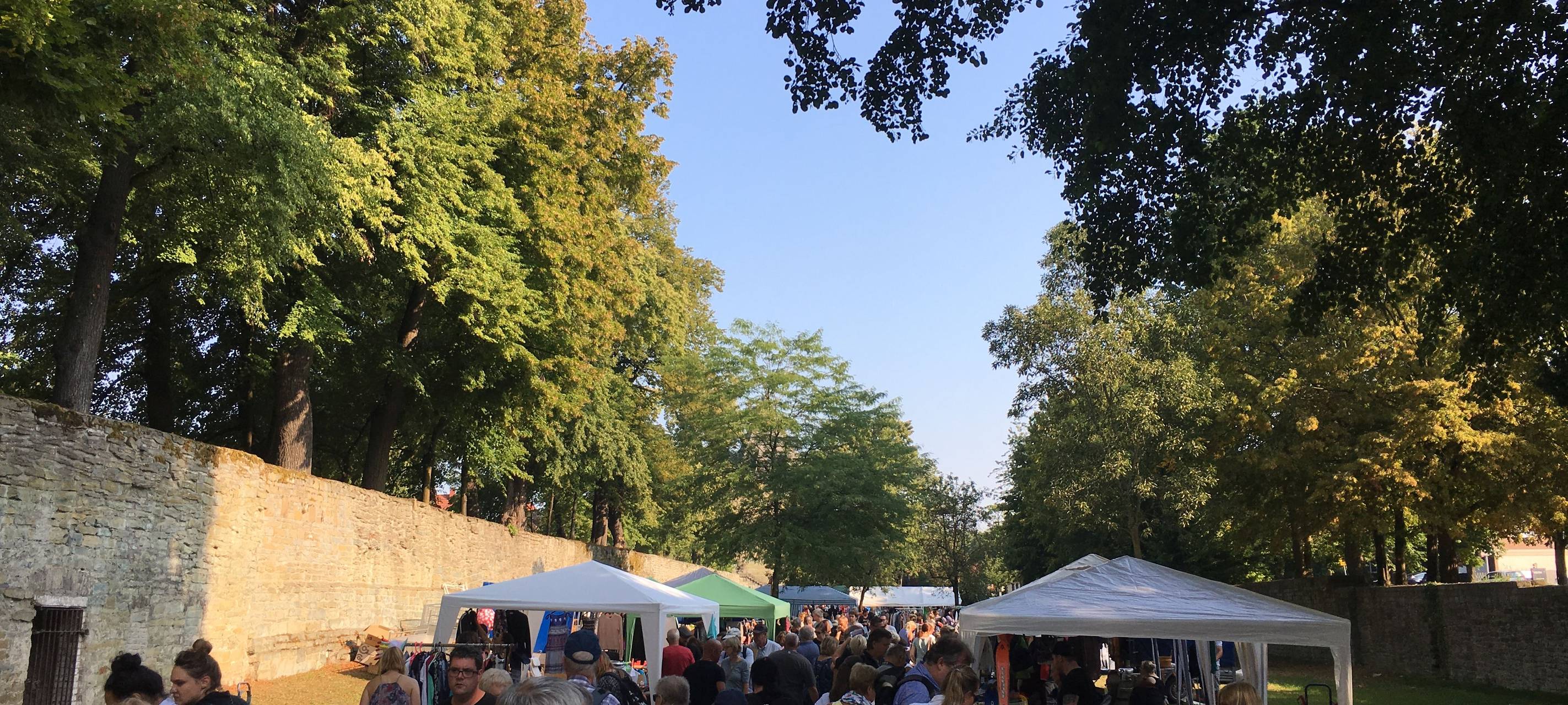 Großer Andrang bei heißem Wetter