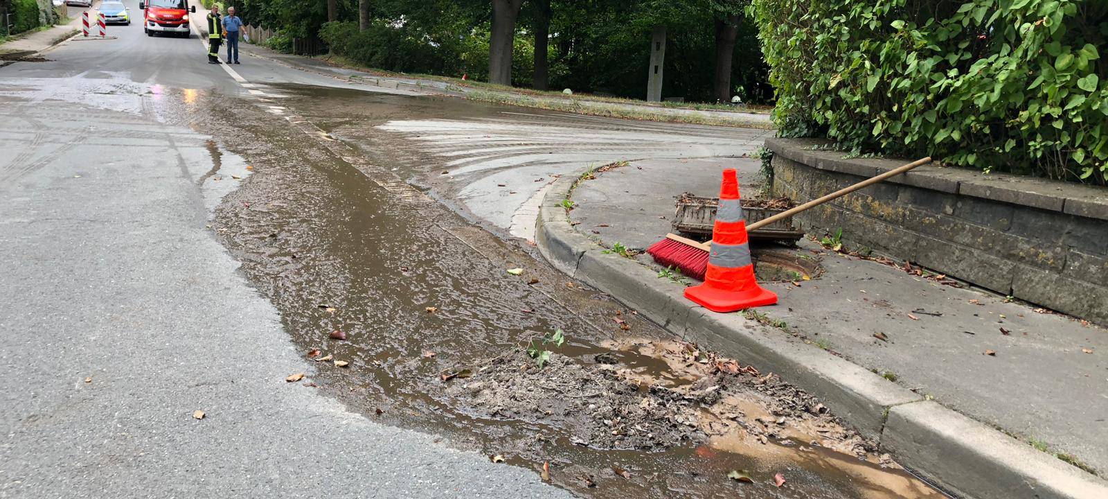 Gülleunfall in Möhnesee-Büecke