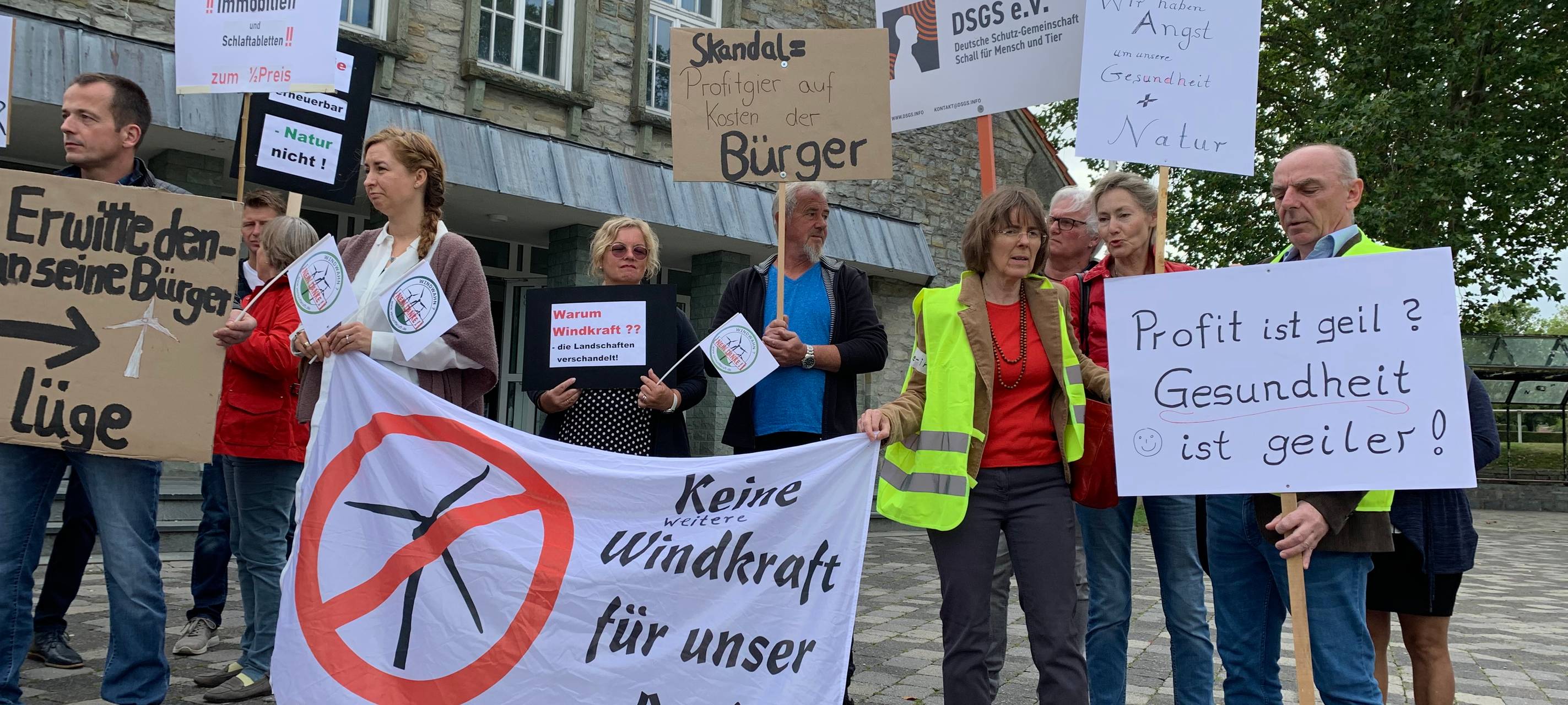 Widerstand gegen Windräder