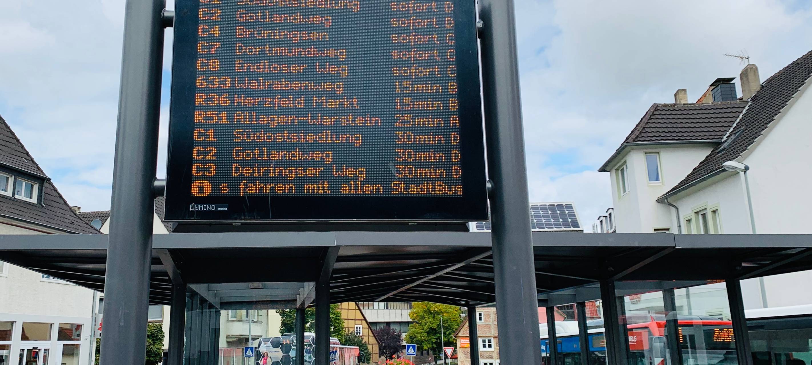 Kostenlos Busfahren in im Kreis Soest