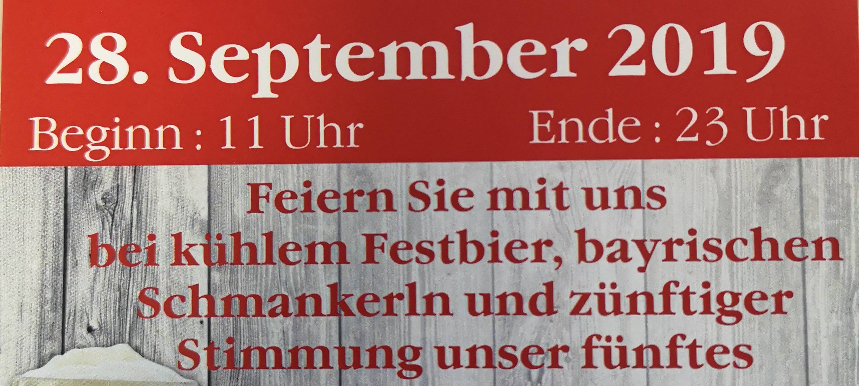 Haus Rasche 5. Oktoberfest