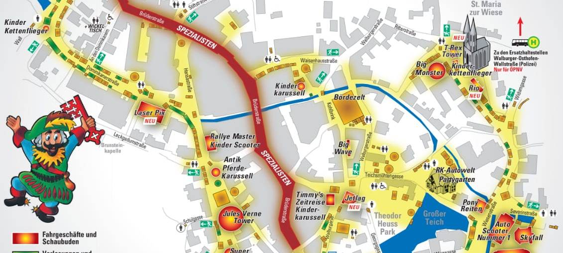 Der Soester Allerheiligenkirmesplan ist da