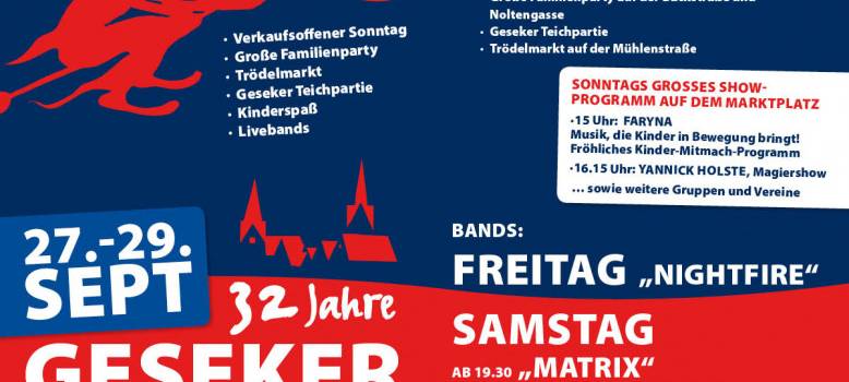Die Veranstaltungen am Wochenende
