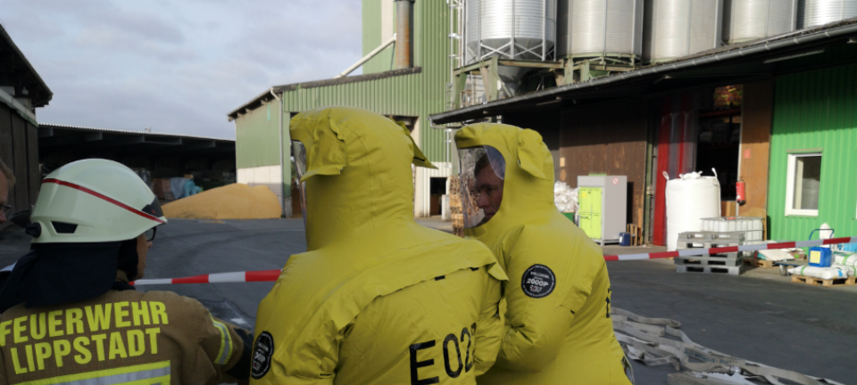 Gasalarm - Feuerwehreinsatz in Geseke