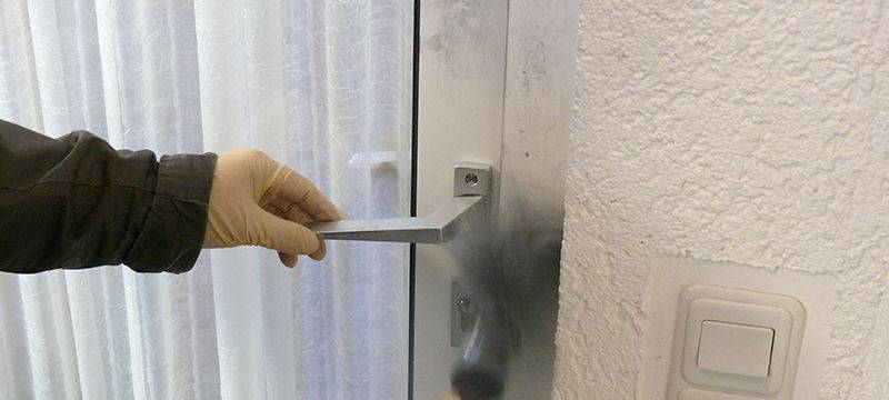 Vorsicht vor Einbrechern