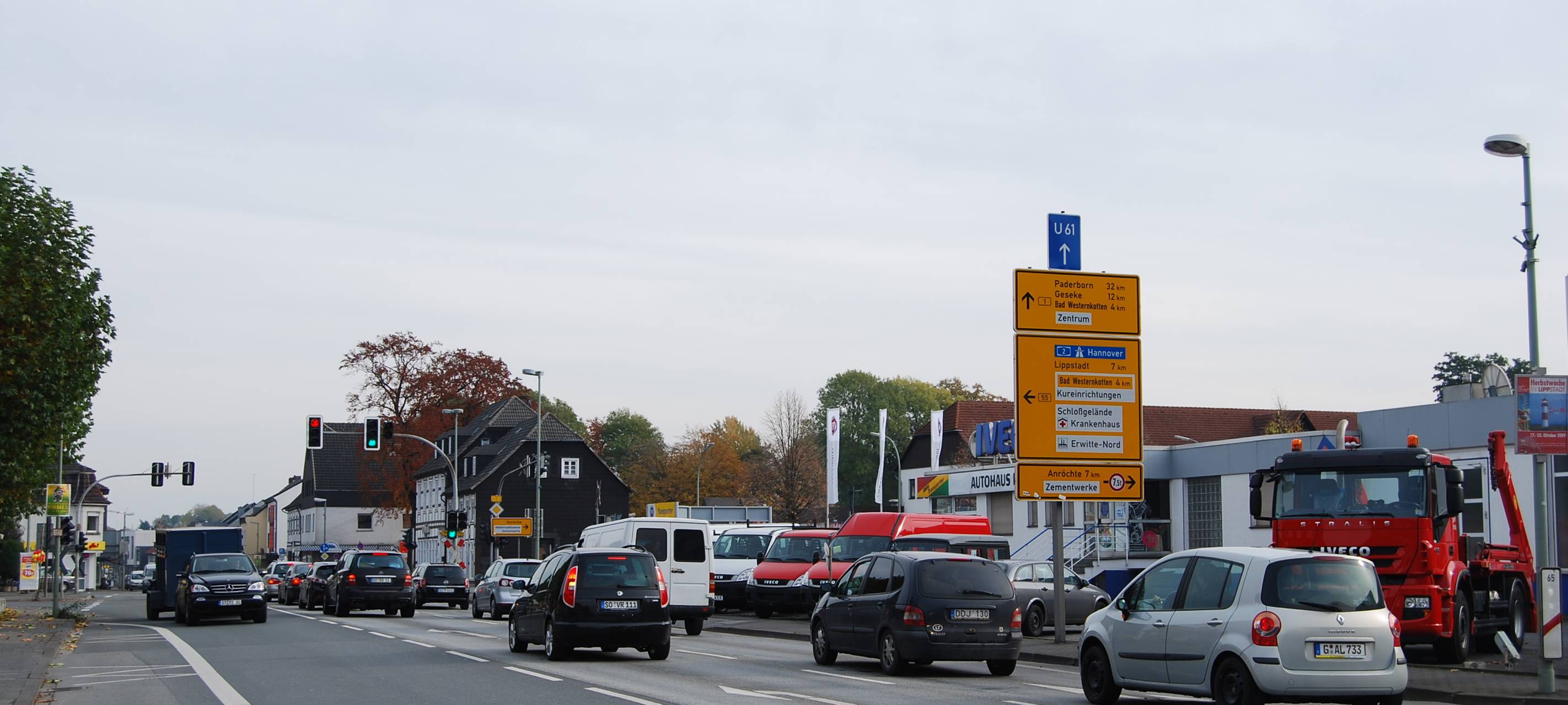 Ortsumgehung in Erwitte