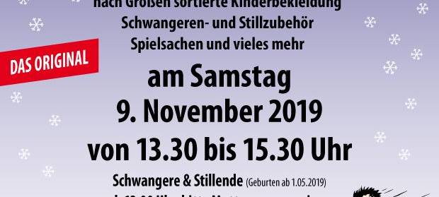 Winter Trödelmarkt für Babys, Kids und Teenies