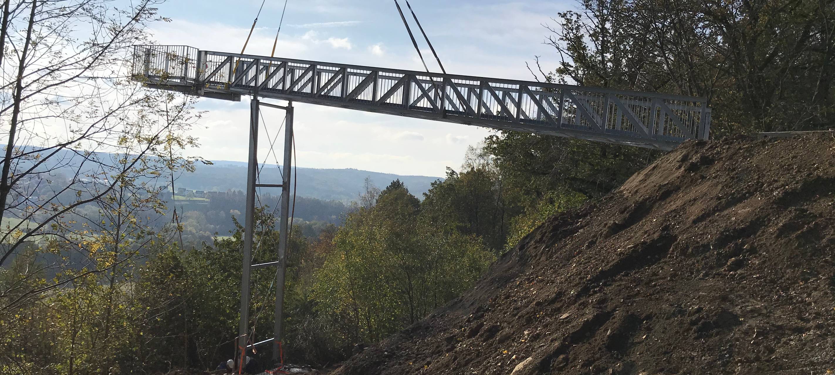 Aussichtsplattform zwischen Niederbergheim und Allagen