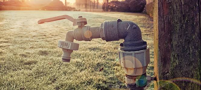 Wasserleitungen auf Winter vorbereiten
