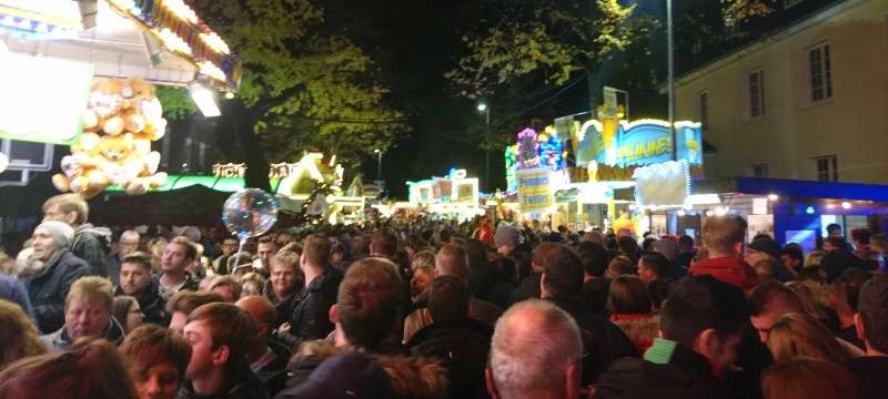 Kirmes Start in Soest