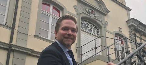 Sebastian Kater ist CDU-Bürgermeisterkandidat