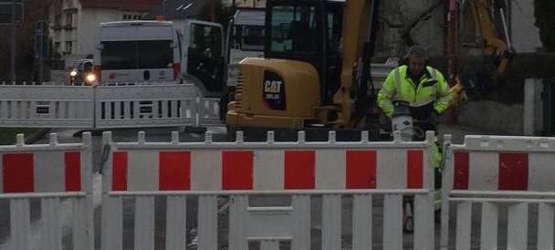 Wasserrohrbruch in der Soester Innenstadt