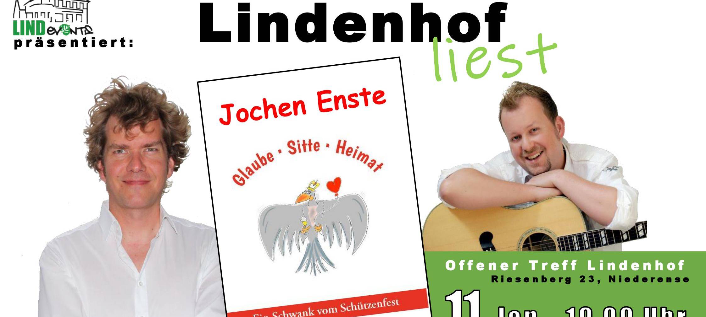 Jochen Enste liest aus seinem Schützenschwank "Glaube, Sitte, Heimat"