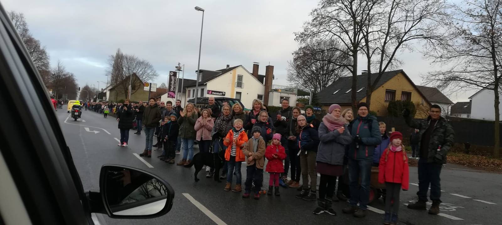 Das Führungsfahrzeug in Soest Ampen
