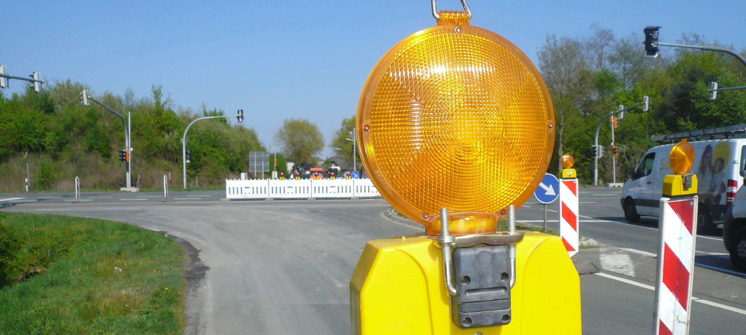 B55: Vorbereitungen zum Brückenbau-Start