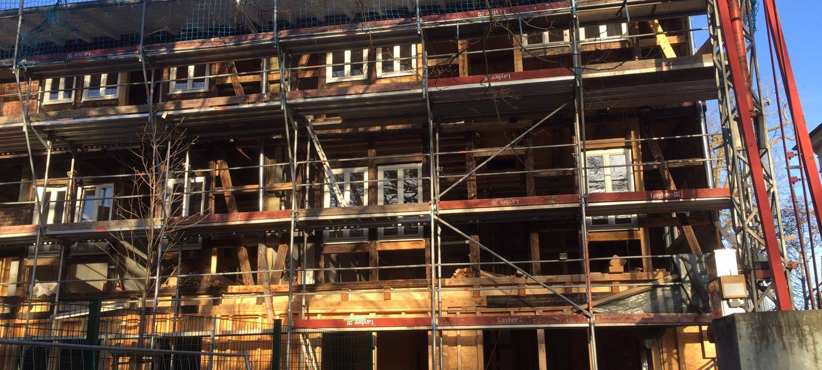 Viele Sanierungsarbeiten alter Häuser im Kreis Soest