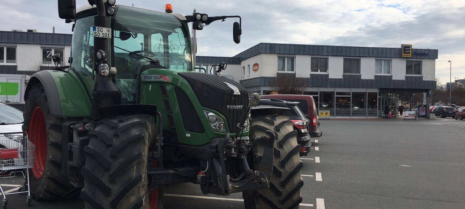 Landwirte demonstrieren