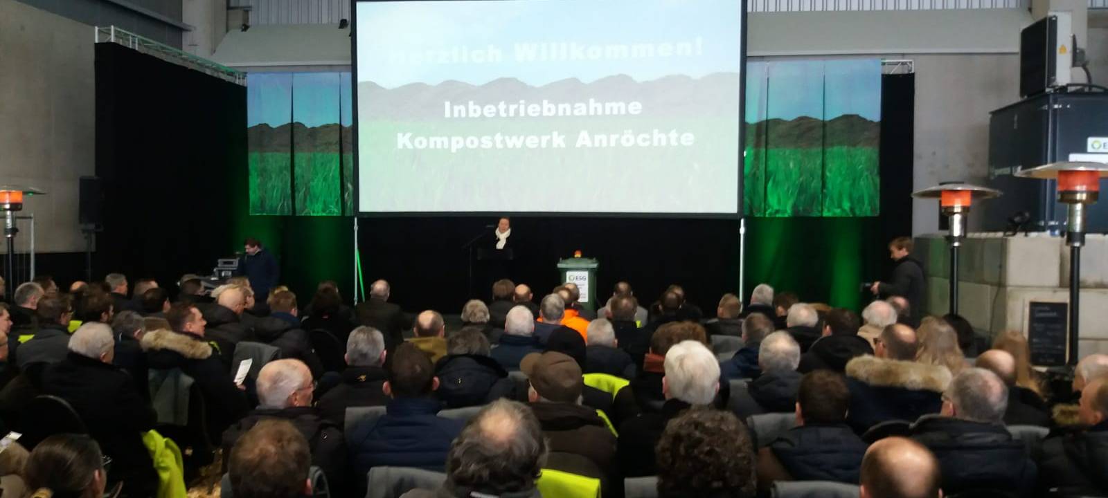 Neues Kompostwerk in Anröchte eröffnet