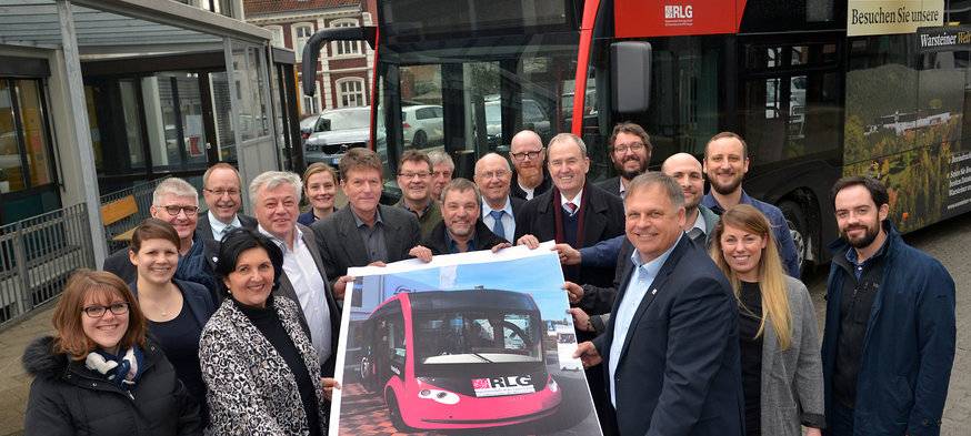 Autonome Busse zwischen Soest und Paradies