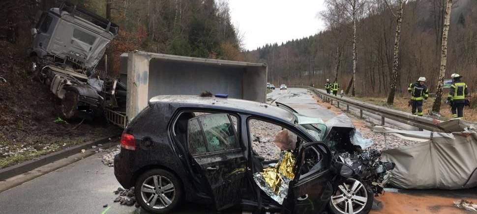 Frau stirbt bei Unfall in Rüthen