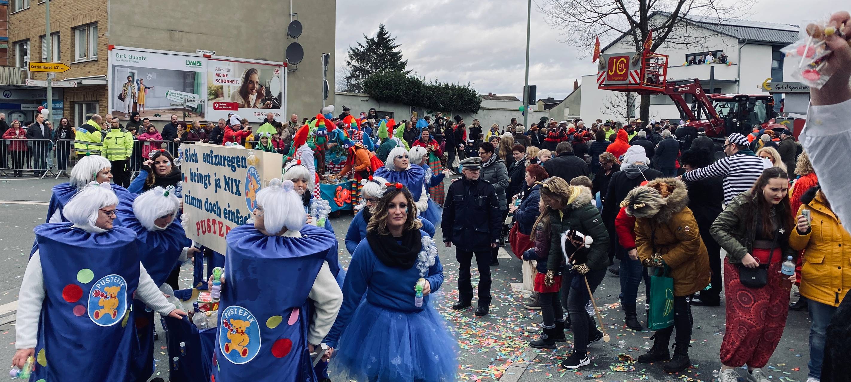 Karnevalszüge am Wochenende