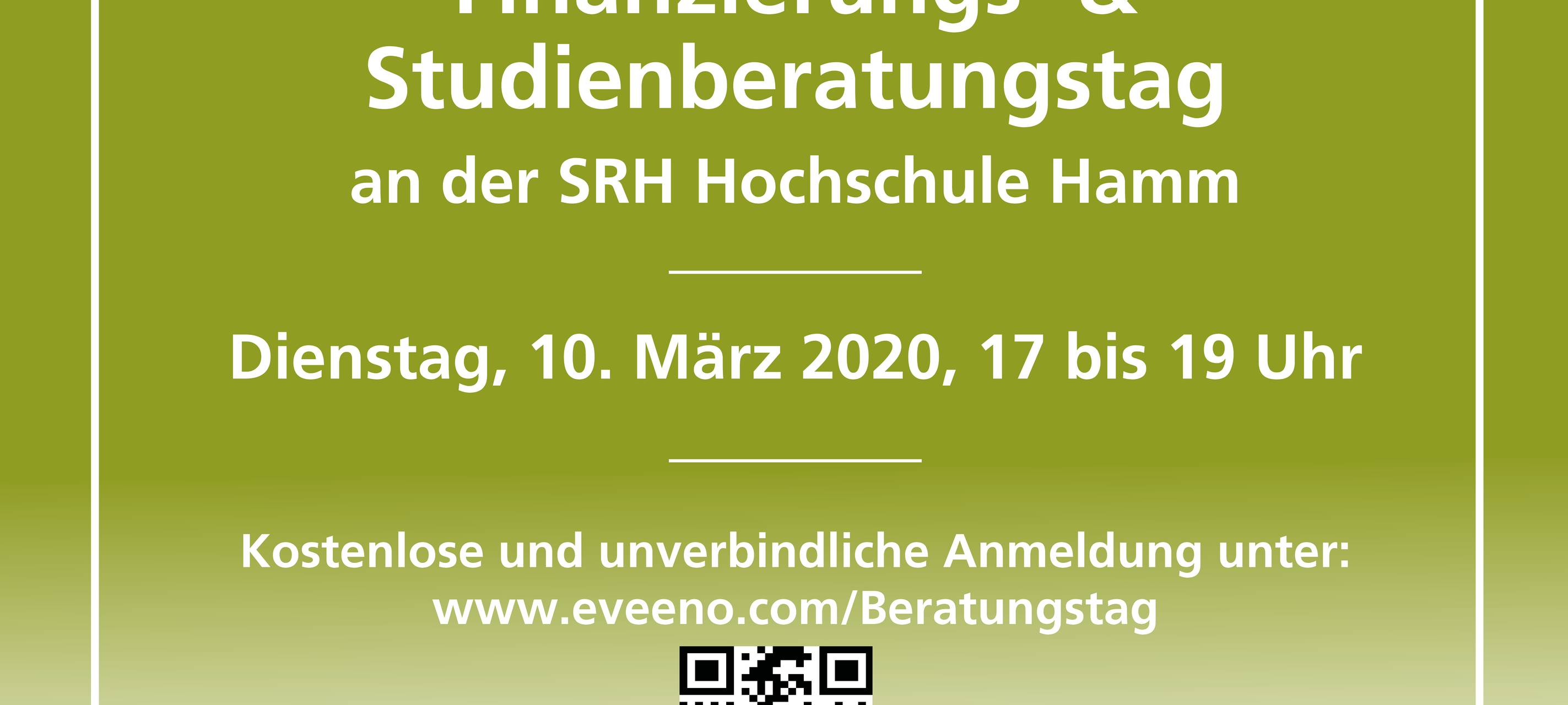 Finanzierungs- und Studienberatungstag