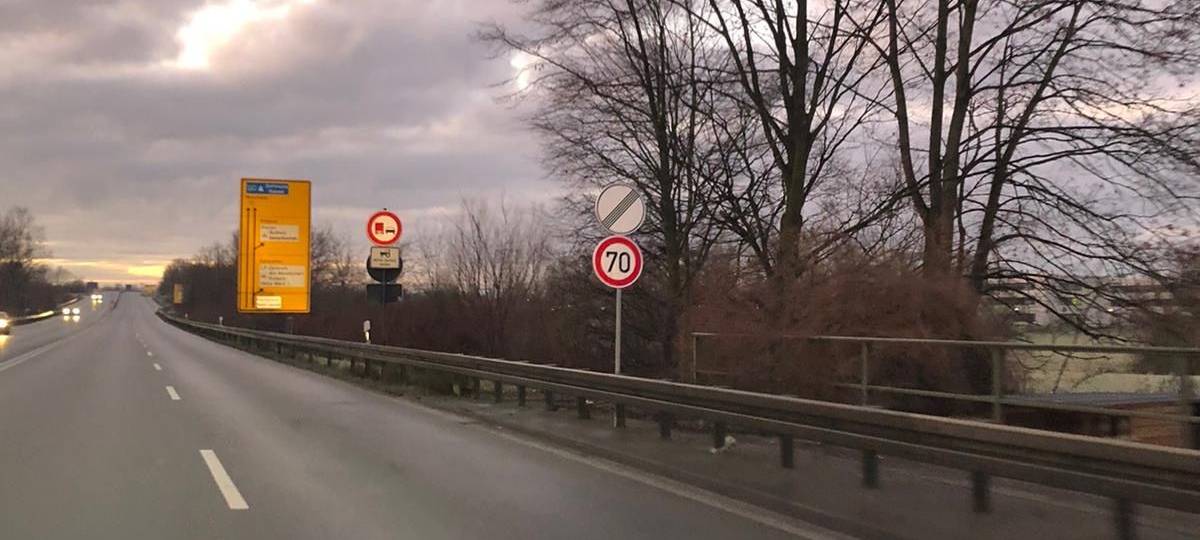 Geschwindigkeitsanzeige in Bad Sassendorf geklaut