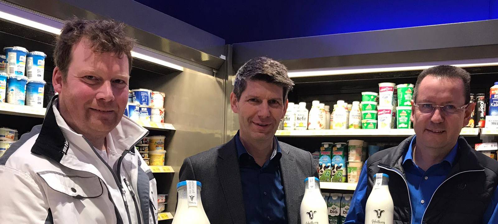 Hellweg Molkerei bald im Supermarktregal