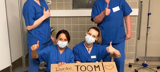 Desinfektionsmittel & Co spenden