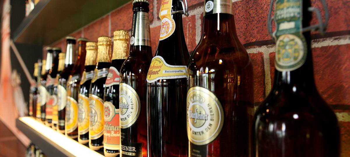 Weniger Bier verkauft