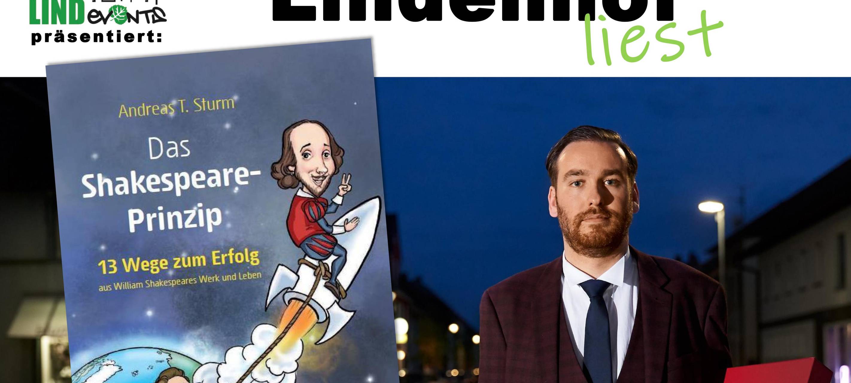 Andreas T. Sturm liest über Shakespeare, Pest und Poesie