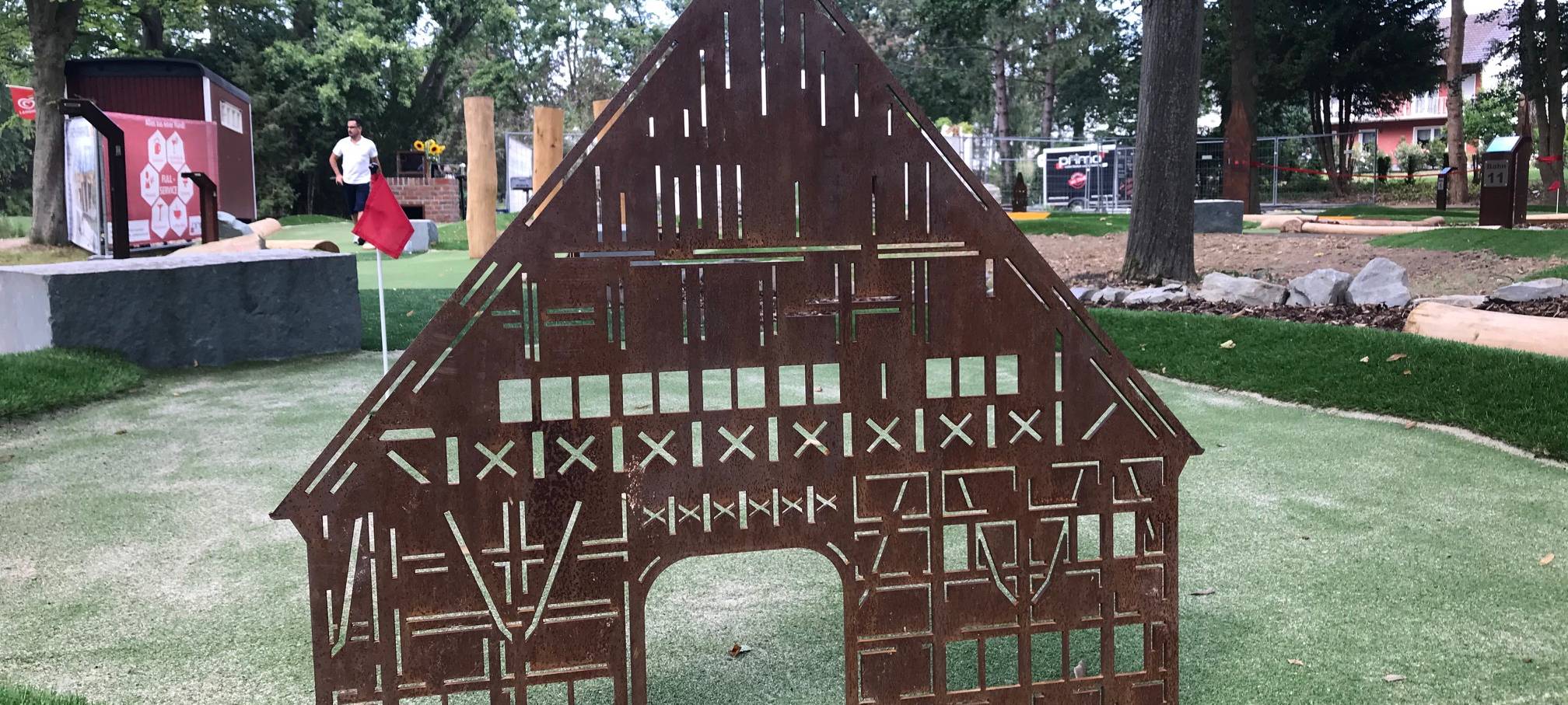 An die Golfschläger, fertig, los!