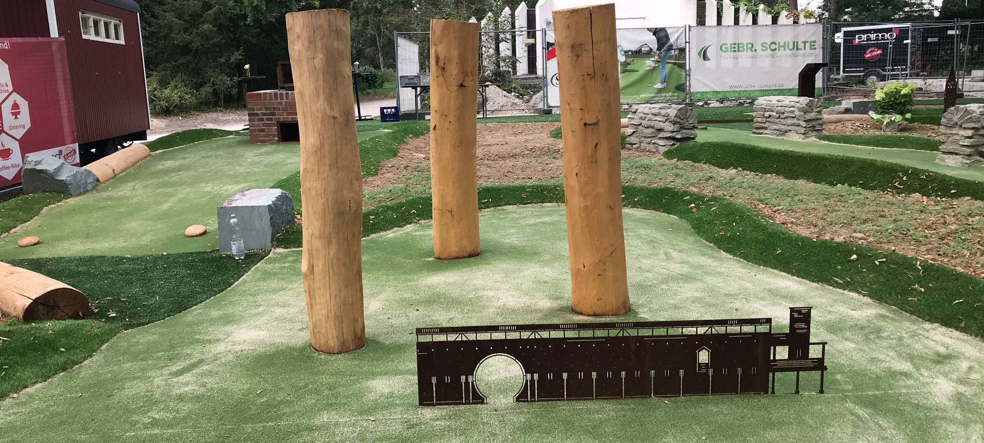 An die Golfschläger, fertig, los!