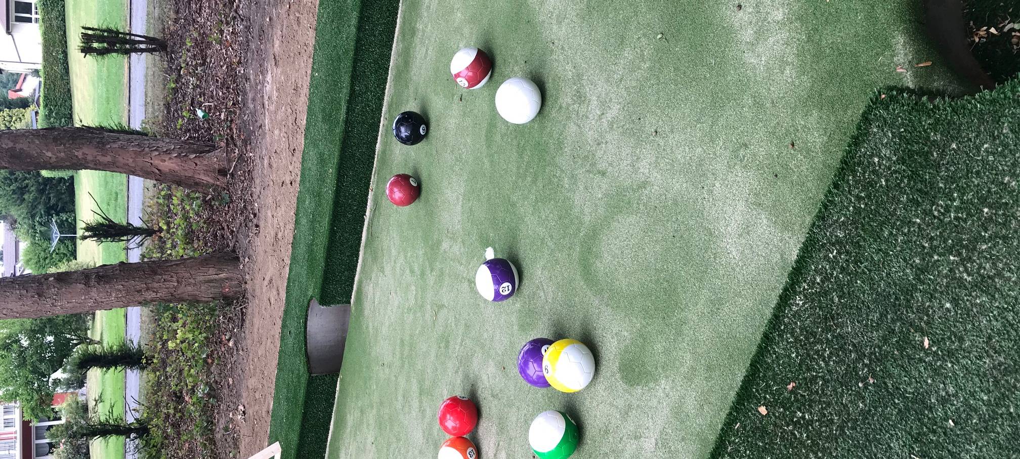 An die Golfschläger, fertig, los!