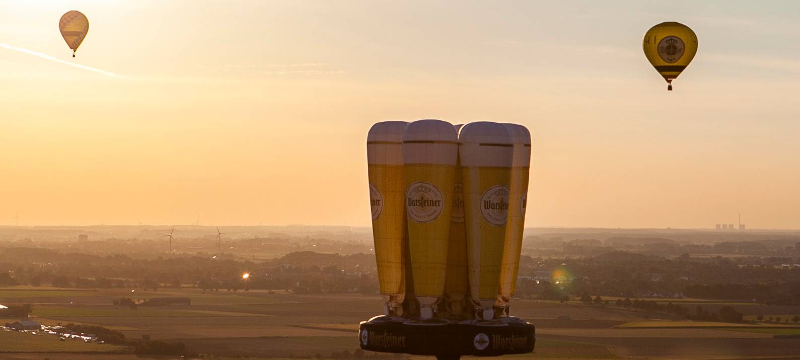 Aus WIM wird Warsteiner Balloon Challenge.