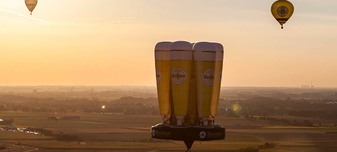 28 Ballone starten heute Morgen