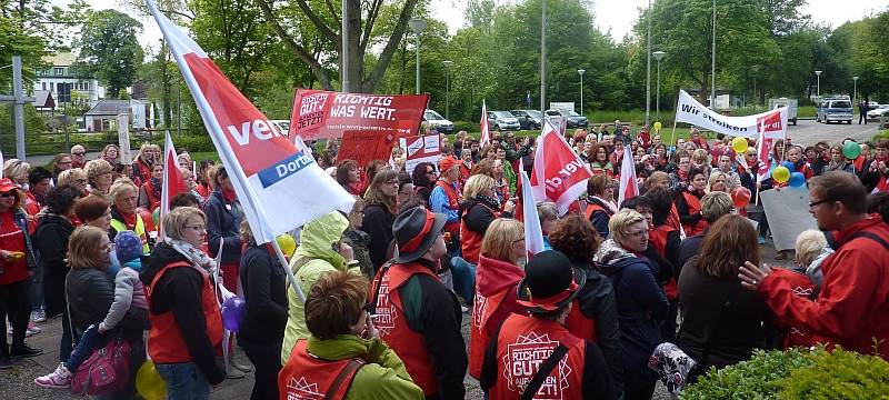 Warnstreiks im Kreis Soest