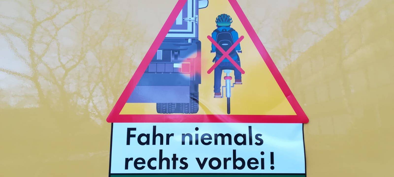 Aktion Toter Winkel - Schüler sollen Bescheid wissen