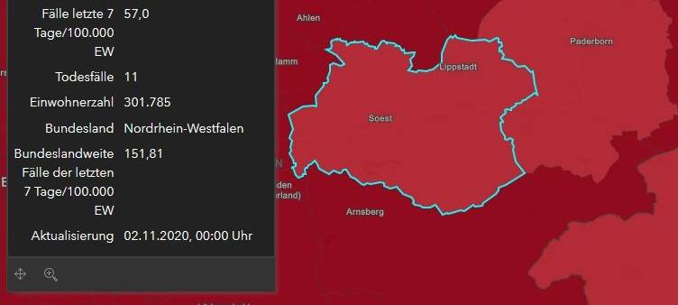 Kreis Soest ist nicht mehr gallisches Dorf im Corona-Gebiet