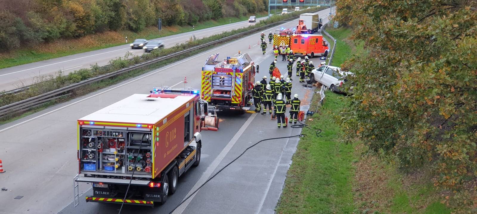 A44 zwischen Soest und Werl-Süd gesperrt