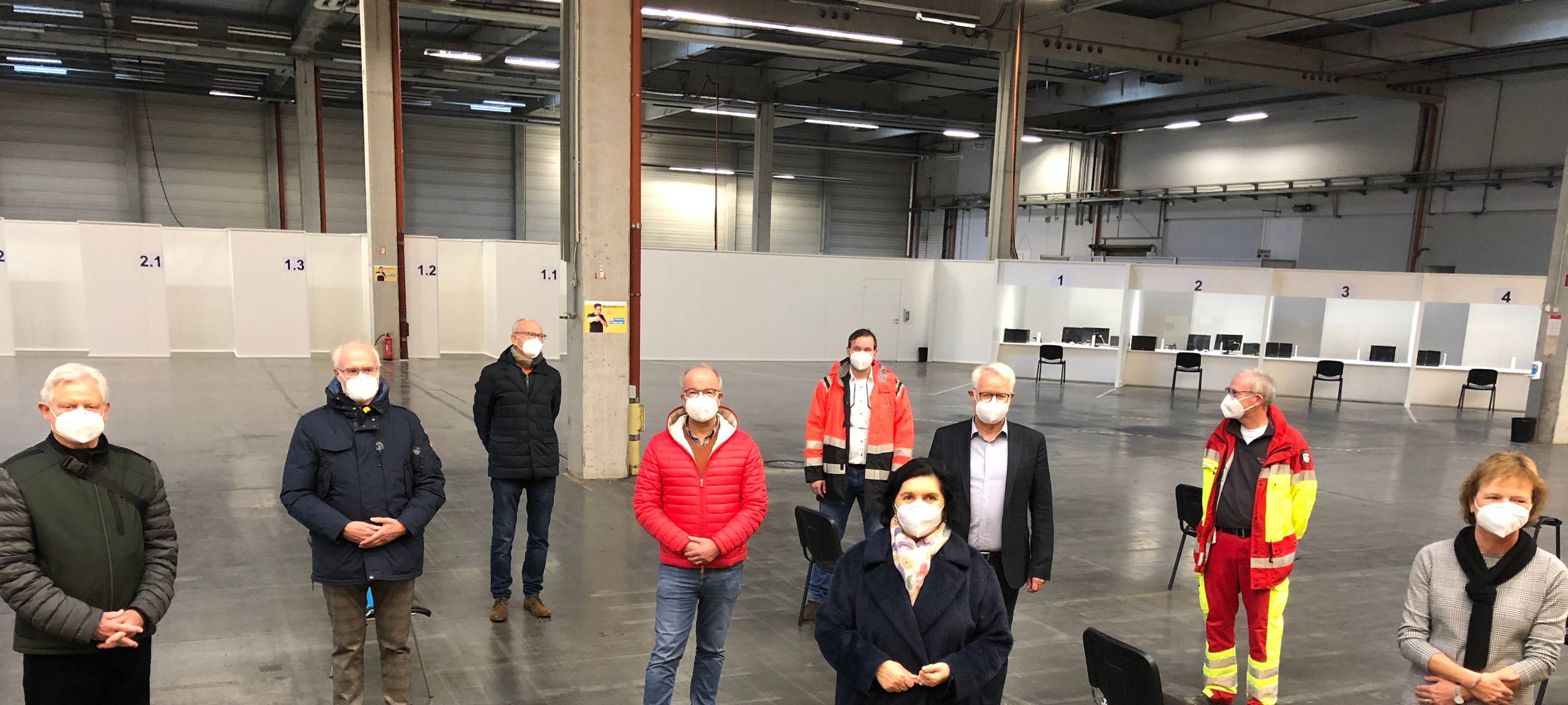 Impfzentrum für den Kreis Soest startklar