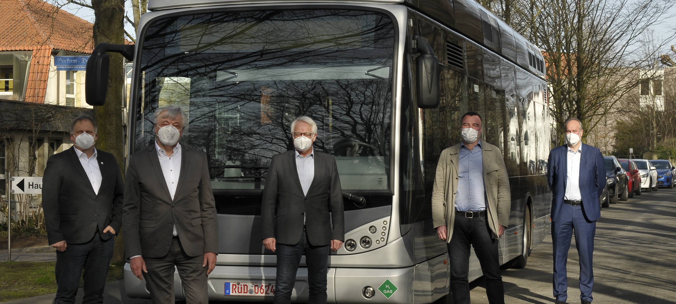 Wasserstoff-Bus rollt durch Kreis Soest